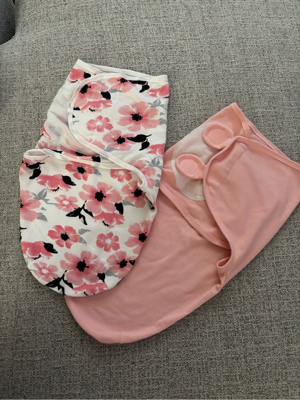 Two baby swaddles